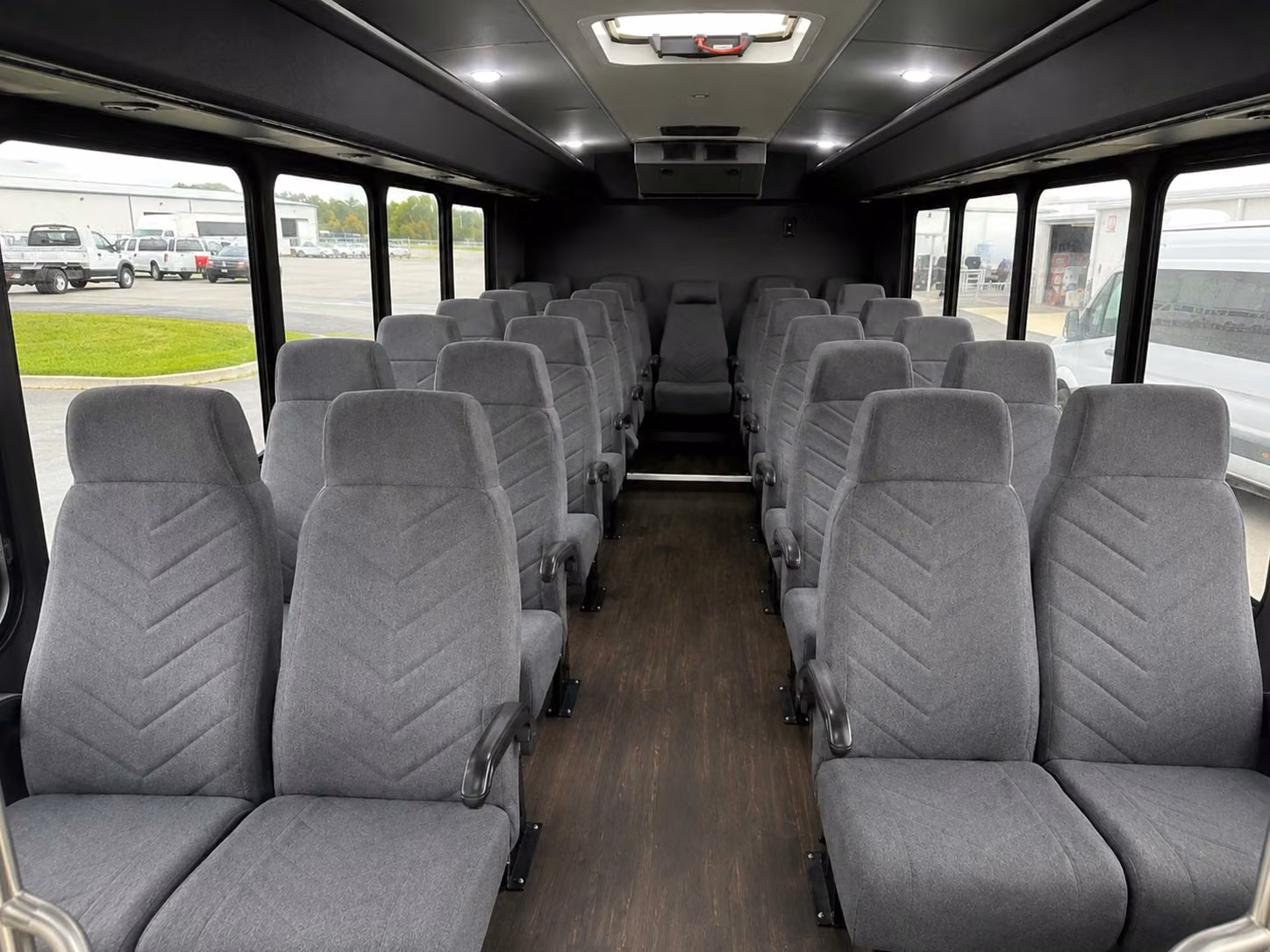 18 passenger minibus inside