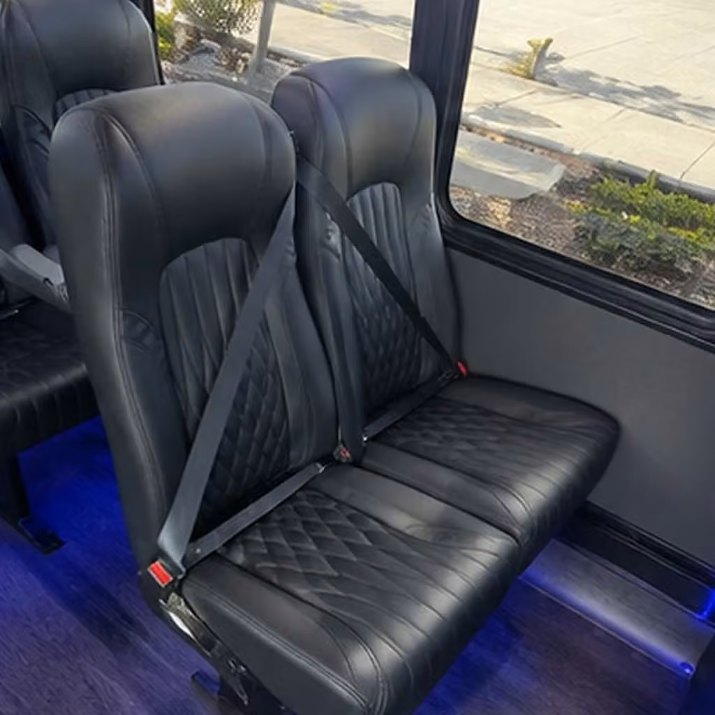 30 passenger minibus inside