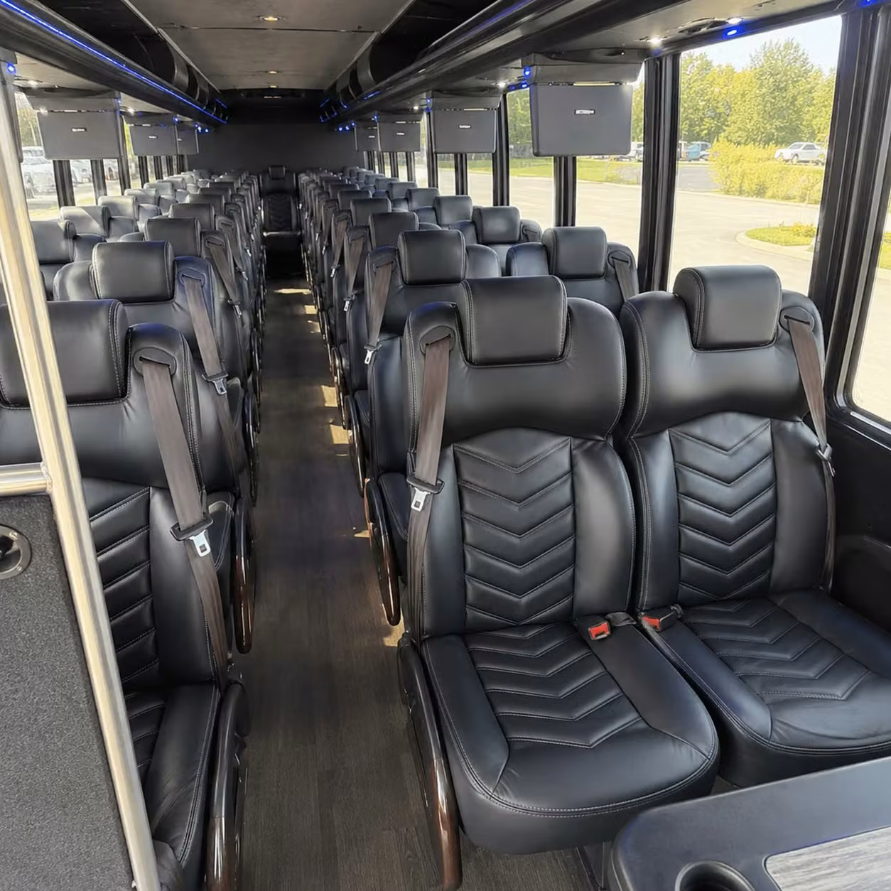 30 passenger minibus interior