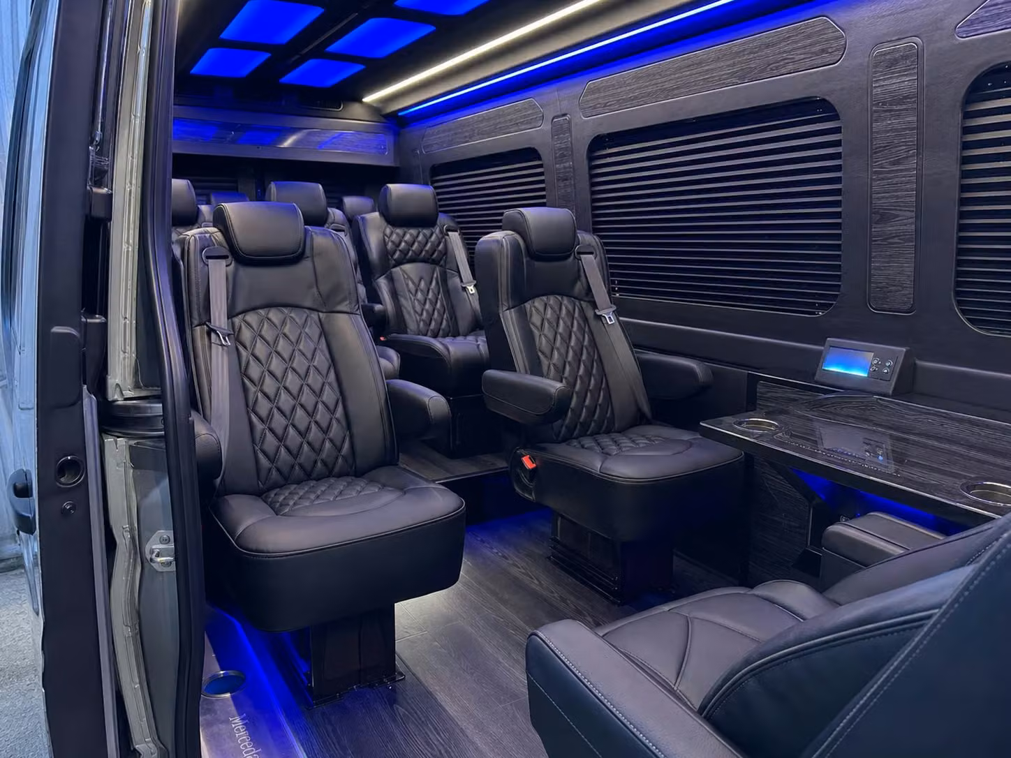 sprinter van transportation for groups and events across gainesville
